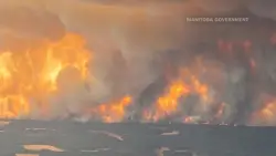 Wildfires burning across central Canada force more people to evacuate