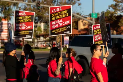 Kaiser and mental health care workers reach tentative agreement to end strike