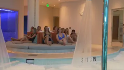 Saunas, showers and snow rooms are just the tip of the iceberg at the new Pier Sixty-Six resort spa