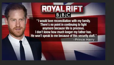 Prince Harry seeks family reconciliation after losing a court case that caused a split with his dad