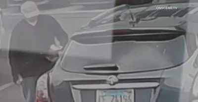 Arson suspect caught on video setting Buick on fire in Colina del Sol