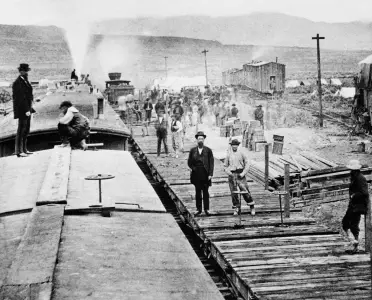 Today in History: May 10, golden spike completes transcontinental railway