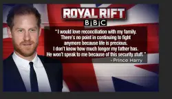 Prince Harry seeks family reconciliation after losing a court case that caused a split with his dad