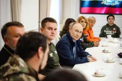 Putin visited Russia’s Kursk region for first time since Moscow said it drove out Ukrainian forces