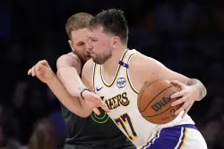 Timberwolves watched as the Lakers got stagnant watching Luka Doncic in Game 1. They knew the feeling.