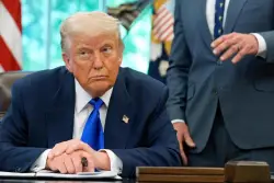 South African leader and Trump will meet next week after US took in white South Africans as refugees