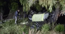 Fiery late-night crash of BMW off Interstate 8 leaves motorist dead
